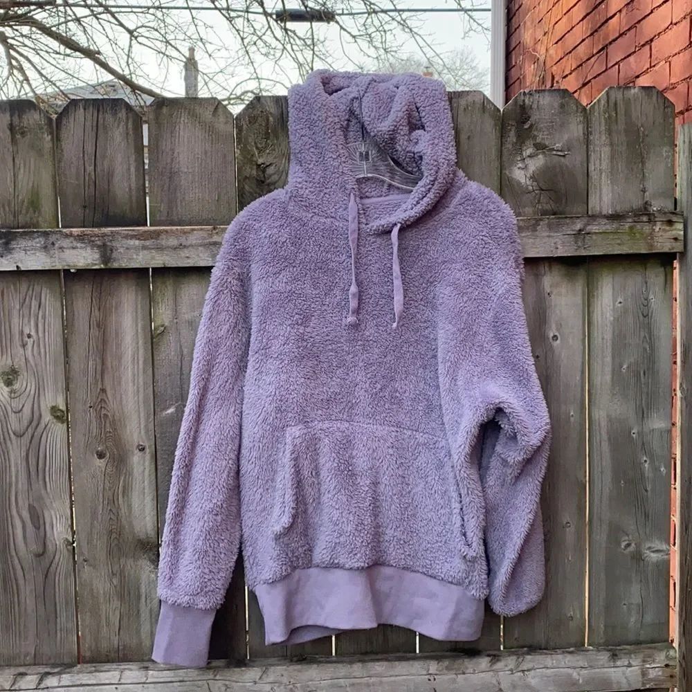 Lavender Sherpa Fleece sz. S